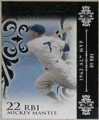 Mickey Mantle [Black] Baseball Cards 2008 Topps Moments & Milestones Prices