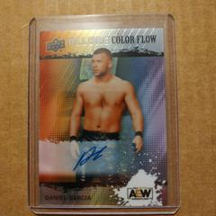 Daniel Garcia [Full Rainbow Autograph] #R-39 Wrestling Cards 2022 Upper Deck Allure AEW Color Flow Prices