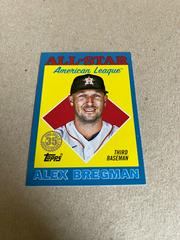 Alex Bregman [Blue] #88AS-16 Baseball Cards 2023 Topps 1988 All Star Prices