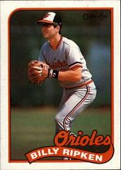 Billy Ripken #22 Baseball Cards 1989 O Pee Chee Prices