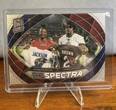 Lamar Jackson / Marquise Brown #6 Football Cards 2023 Panini Spectra Respectra Prices