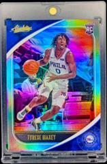 Tyrese Maxey [Teal] Basketball Cards 2020 Panini Absolute Memorabilia Prices