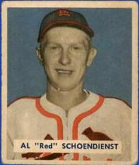 Red Schoendienst Baseball Cards 1949 Bowman Prices
