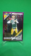 Aaron Rodgers [Season Stat Line] #98 Football Cards 2019 Donruss Prices