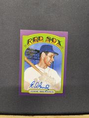Eddie Bressoud [Purple] #72FF-EB Baseball Cards 2022 Topps Archives 1972 Fan Favorites Autographs Prices