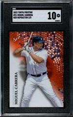 Miguel Cabrera [Red] #21 Baseball Cards 2022 Topps Pristine Prices