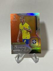 Richarlison [Silver] #15 Soccer Cards 2022 Panini Prizm World Cup Scorers Club Prices