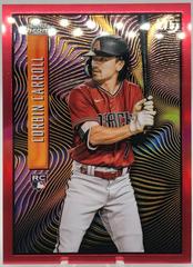 Corbin Carroll [Red] #TCE-14 Baseball Cards 2023 Topps Chrome Expose Prices