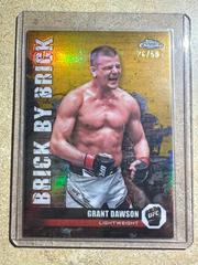 Grant Dawson [Gold Refractor] #BYB-19 Ufc Cards 2024 Topps Chrome UFC Brick by Brick Prices