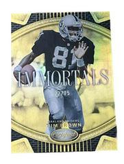Tim Brown [Gold] #I-8 Football Cards 2023 Panini Certified Immortals Prices