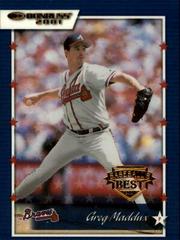 Greg Maddux [Baseball's Best Bronze] #8 Baseball Cards 2001 Donruss Prices