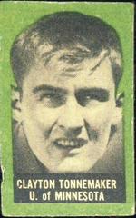 Clayton Tonnemaker Football Cards 1950 Topps Felt Backs Prices