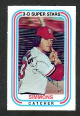 Ted Simmons Baseball Cards 1976 Kellogg's Prices