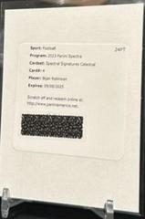 Bijan Robinson [Celestial] #4 Football Cards 2023 Panini Spectra Spectral Signature Prices