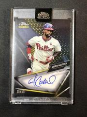 Andrew McCutchen [Gold Refractor] Baseball Cards 2021 Topps Chrome Black Autographs Prices