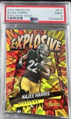 Najee Harris [Gold] #E17 Football Cards 2022 Panini Absolute Explosive Prices