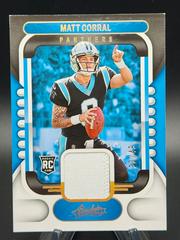 Matt Corral [Gold] #ARM-2 Football Cards 2022 Panini Absolute Rookie Materials Prices