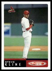 Steve Kline Baseball Cards 2002 Topps Total Prices