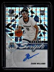 Ziaire Williams #RS-ZWL Basketball Cards 2021 Panini Mosaic Rookie Scripts Autographs Prices