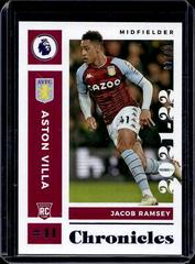 Jacob Ramsey [Blue] Soccer Cards 2021 Panini Chronicles Premier League Prices