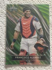 Francisco Alvarez [Green Refractor] #2 Baseball Cards 2024 Topps Chrome Black Prices