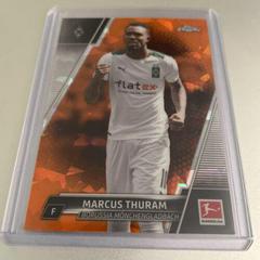 Marcus Thuram [Orange] Soccer Cards 2021 Topps Chrome Bundesliga Sapphire Prices