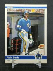 Alvin Davis #U-30 Baseball Cards 1984 Fleer Update Prices