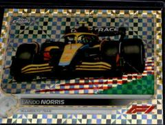 Lando Norris [Gold Checker Flag] #101 Racing Cards 2021 Topps Chrome Formula 1 Prices