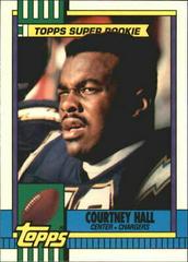 Courtney Hall #388 Football Cards 1990 Topps Tiffany Prices