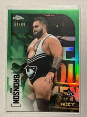 Bronson Reed [Refractor] Wrestling Cards 2020 Topps WWE Chrome Prices