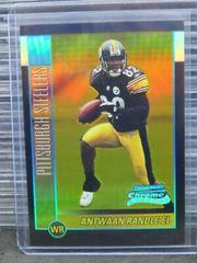 Antwaan Randle El [Gold Refractor] Football Cards 2002 Bowman Chrome Prices