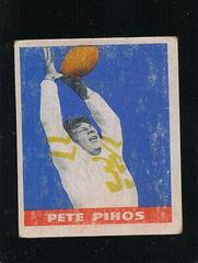 Pete Pihos [Yellow Jersey Number] Football Cards 1948 Leaf Prices