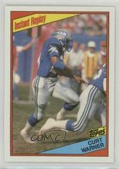 Curt Warner Football Cards 1984 Topps Prices