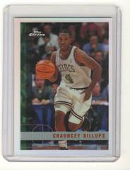 Chauncey Billups [Refractor] #181 Basketball Cards 1997 Topps Chrome Prices