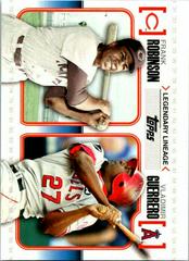 Frank Robinson, Vladimir Guerrero Baseball Cards 2010 Topps Legendary Lineage Prices