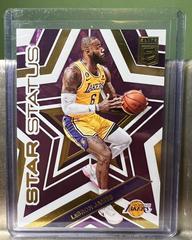 LeBron James [Purple] Basketball Cards 2022 Panini Donruss Elite Star Status Prices