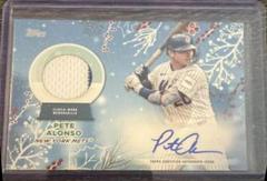 Pete Alonso Baseball Cards 2023 Topps Holiday Autograph Relics Prices