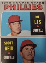 Phillies Rookies [J. Lis, S. Reid] #56 Baseball Cards 1970 Topps Prices