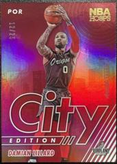 Damian Lillard [Artist Proof] Basketball Cards 2021 Panini Hoops City Edition Prices