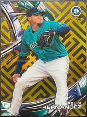 Felix Hernandez [Gold Rainbow] #HT-FH Baseball Cards 2016 Topps High Tek Prices