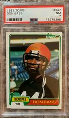 Don Bass #347 Football Cards 1981 Topps Prices