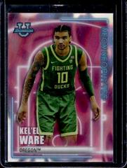 Kel'el Ware [Lava] #NN-16 Basketball Cards 2022 Bowman University Best Neon Neophytes Prices