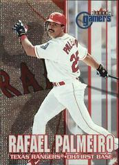 Rafael Palmeiro Baseball Cards 2000 Fleer Gamers Prices