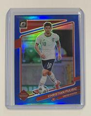 Christian Pulisic [Optic Blue] #160 Soccer Cards 2021 Panini Donruss Road to Qatar Prices