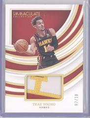 Trae Young [Gold] Basketball Cards 2021 Panini Immaculate Collection Prices