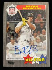 Bryan Reynolds [Black] #87ASA-BRE Baseball Cards 2022 Topps Update 1987 Autographs Prices