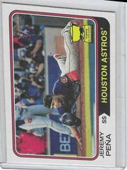 Jeremy Pena #285 Baseball Cards 2023 Topps Heritage Prices