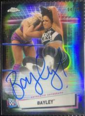 Bayley [Black Refractor] #A-BA Wrestling Cards 2021 Topps Chrome WWE Autographs Prices