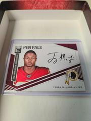Terry McLaurin [Black Gold Ink] Football Cards 2019 Donruss Elite Pen Pals Autographs Prices