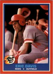 Eric Davis Baseball Cards 1987 Fleer Hottest Stars Prices